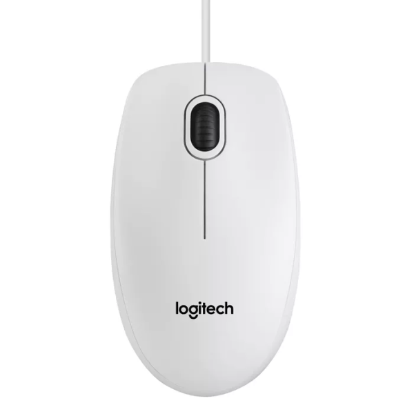 Logitech b100 wired mouse 1000 dpi white