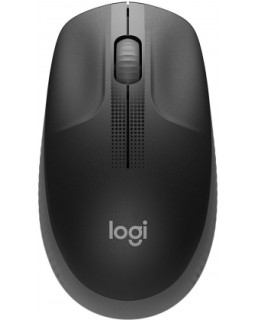 Logitech m190 wireless mouse 1000 dpi charcoal