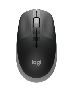 Logitech m190 wireless mouse 1000 dpi mid grey