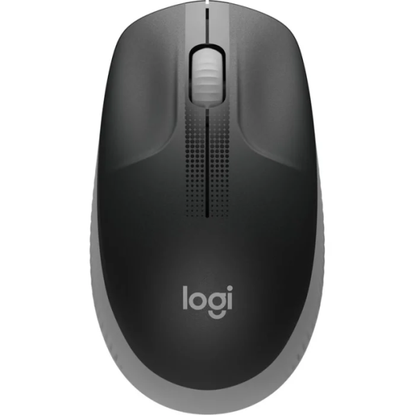 Logitech m190 wireless mouse 1000 dpi mid grey