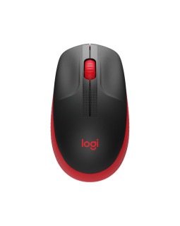 Logitech m190 wireless mouse 1000 dpi red