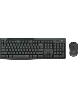 Logitech mk295 silent wireless keyboard graphite