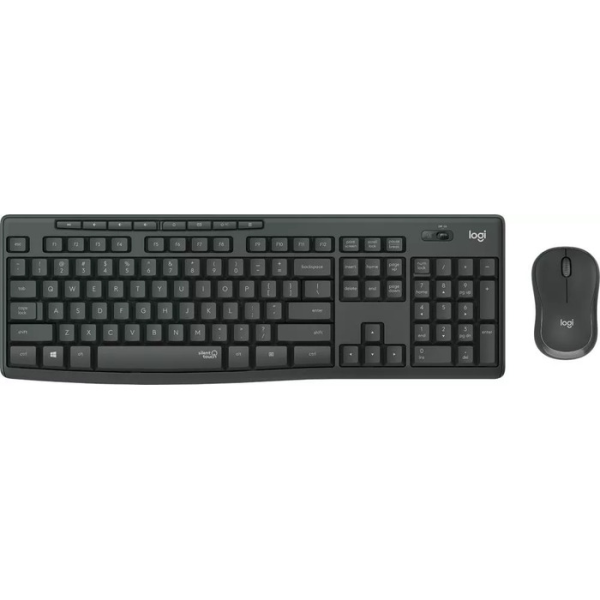 Logitech mk295 silent wireless keyboard graphite