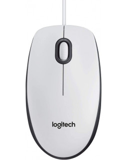 Logitech m100 mouse white