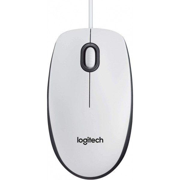 Logitech m100 mouse white