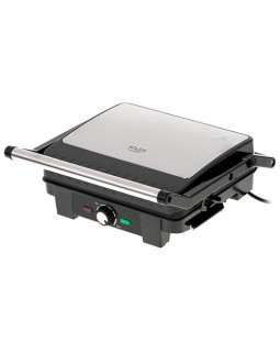 Adler electric grill ad 3051 black/stainless steel