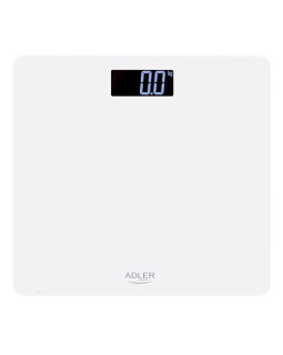 Adler bathroom scale ad 8157 white