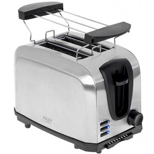 Adler toaster ad 3222 silver