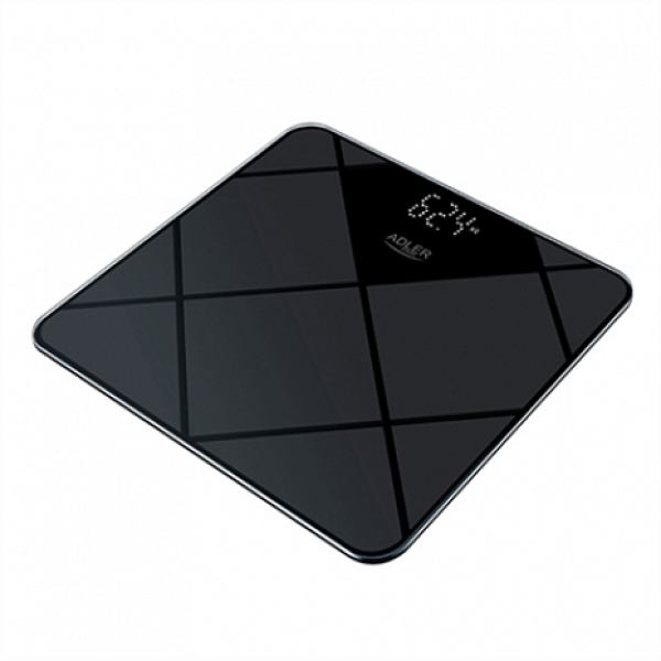 Adler bathroom scale ad 8169 black