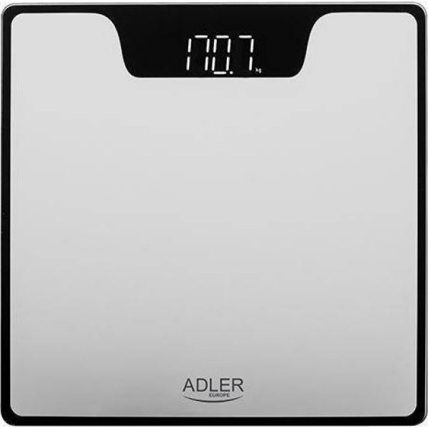 Adler bathroom scale ad 8174 silver