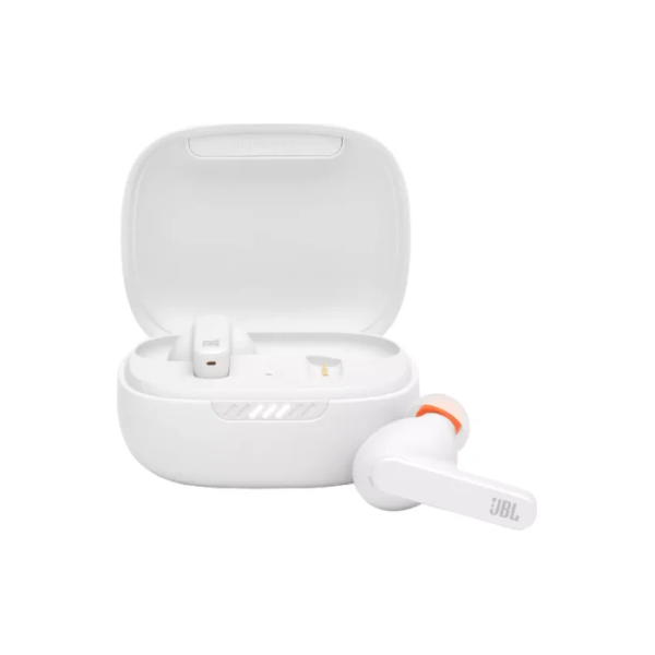 Jbl live pro+ true wireless noise cancelling earbuds white