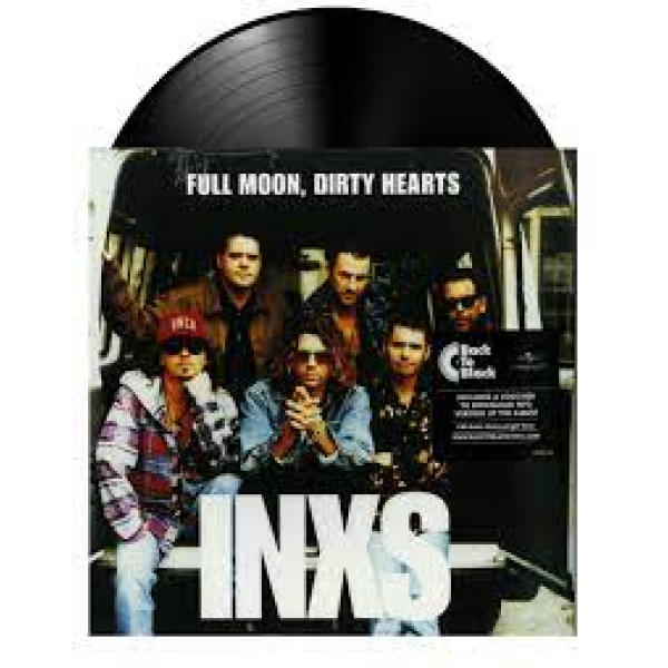 INXS-FULL MOON, DIRTY HEARTS Vinüülplaadid