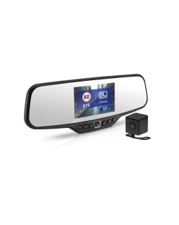 Neoline G-Tech X27 Tahavaatepeegel + Videoregistraator + parkimiskaamera + GPS informaator