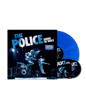 THE POLICE - Around the World [Transparent Blue Vinyl] [LP+ DVD]