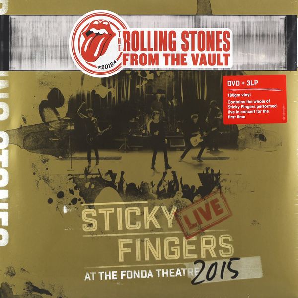 THE ROLLING STONES-STICKY FINGERS Live At The Fonda Theatre 2015 Vinüülplaadid