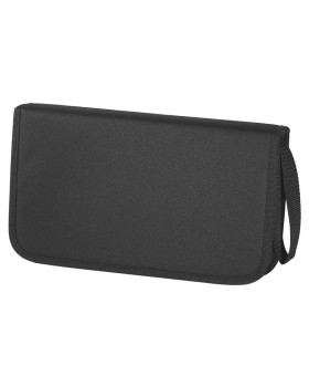 Hama cd/dvd/blu-ray wallet 64, black