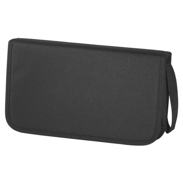 Hama cd/dvd/blu-ray wallet 64, black