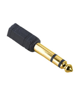 Adapter hama audio 3.5 mm to 6.3 mm, gold-plated