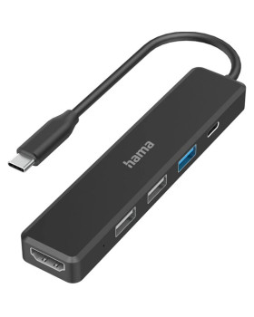 Adap. hama usb-c pistik -> 3xusb-a/usb-c/hdmi Adap. hama usb-c pistik -> 3xusb-a/usb-c/hdmi