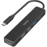 Adap. hama usb-c pistik -> 3xusb-a/usb-c/hdmi