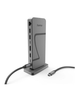 Sülearvuti dokk hama connect 2 office speed usb4 / 140w