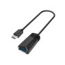 Adap. hama usb-c pistik > usb 3.1 a pesa, 0,15m