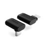 Adap. hama usb-c pistik->usb c pesa 90° nurk