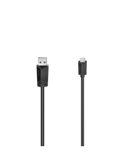 Cable hama micro-usb/usb-a, 480 mbps, 0.75m