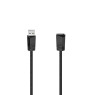 Cable hama usb extension, usb 2.0, 480 mbps, 1.50m