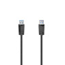 Cable hama usb-a /usb-a, usb 3.0, 5 gbps, 1.50m