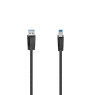 Cable hama usb-a /usb-b, usb 3.0, 5 gbps, 1.5m
