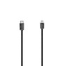 Cable hama micro-usb/usb-c, 480 mbps, 0.75m