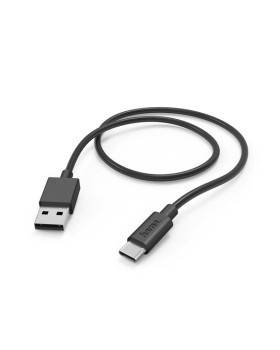Kaabel hama usb a 3.1 - usb c, 1m, must