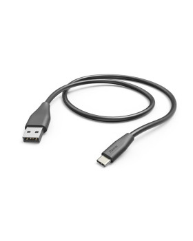 Kaabel hama usb a - usb c, 1,5m, must