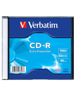 CD-R Verbatim 700MB Slim (20)