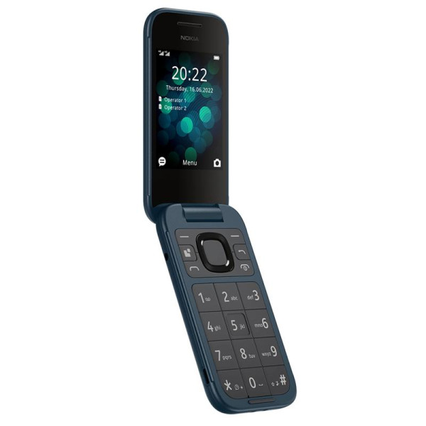 Nokia 2660 flip, sinine
