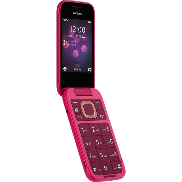 Nokia 2660 flip, roosa