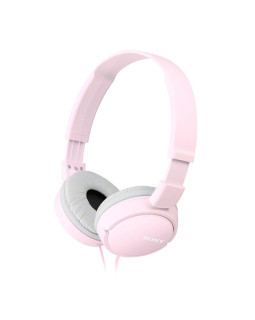 Kõrvaklapid Sony, kõrva pealsed + mik, roosa