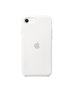 iPhone SE (2020) silikoonümbris, valge