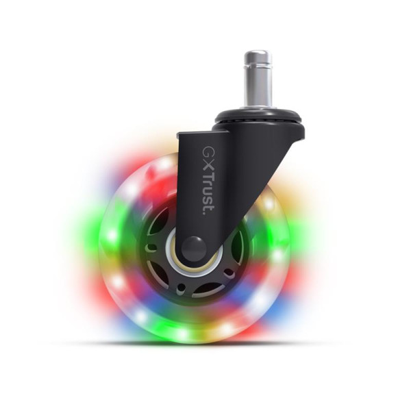 Tarvik trust gxt701 kummi rattad toolile (5tk) rgb