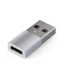 USB Jagaja Satechi USB-A to USB-C Hõbe
