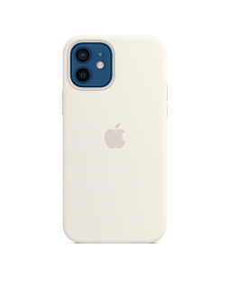 iPhone 12 | 12 Pro silikoonümbris MagSafe, valge