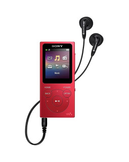 MP3-mängija Sony 8GB, punane