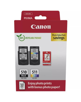 Tindikassett canon pg-510/cl-511 multipakk