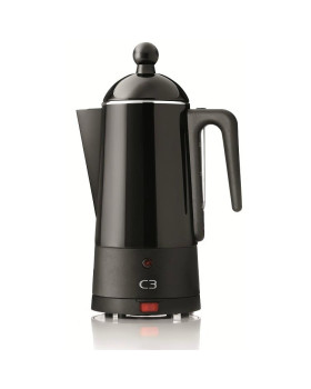 Mulksukann 6 tassi c3, must