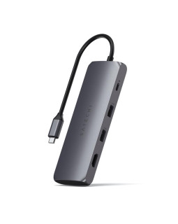 USB Jagaja/SSD karp Satechi USB-C 4K HDMI/2xUSB-A/1xUSB-C Hall