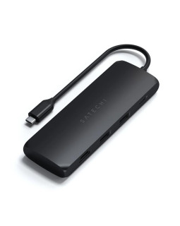 USB Jagaja/SSD karp Satechi USB-C 4K HDMI/2xUSB-A/1xUSB-C Must