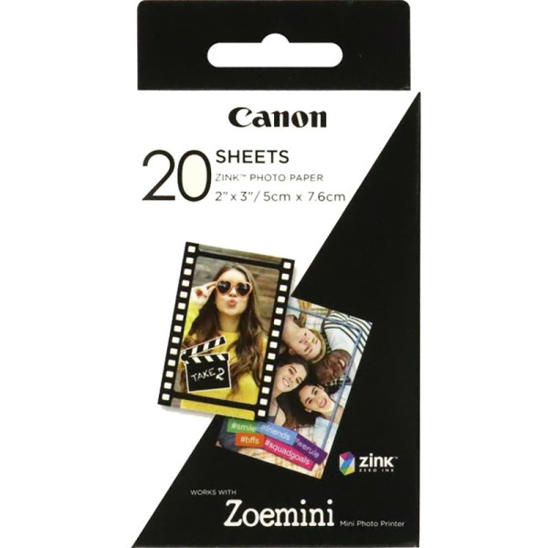 Fotopaber canon zink paper zp-2030 20 lehte