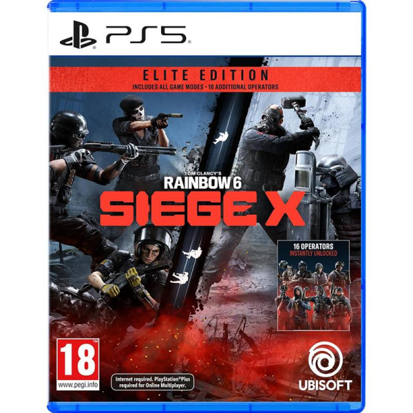 Ps5 tom clancys rainbow: six siege x elite edition