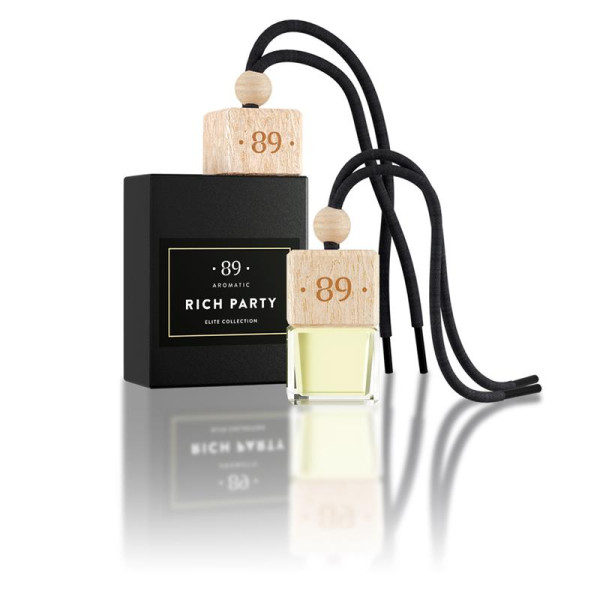 Rippuv õhuvärskendaja rich party (8ml)
